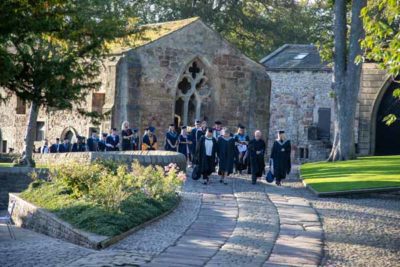 WEB procession start 2 400x267 - Graduation 2019 alt