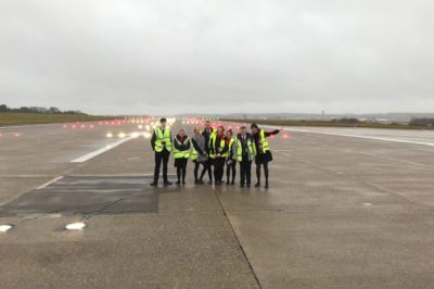 WEB Group runway 400x266 - World of Work Week Wows Aviation Students alt