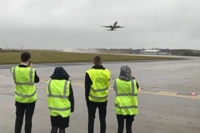 WEB LBA Landside visit 400x266 - World of Work Week Wows Aviation Students alt