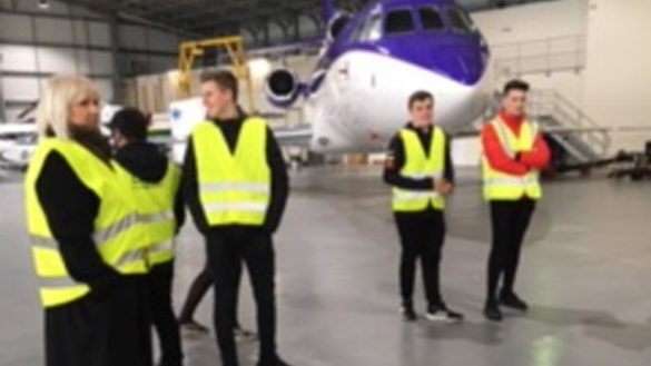 Luxury Visit to Multiflight for Aviation Students - 36803
