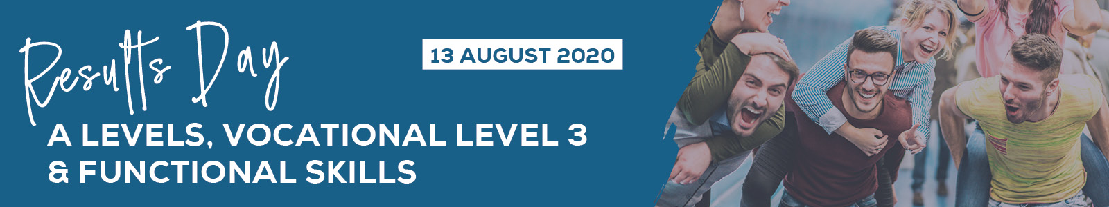 Results Day – A Level, Vocational Level 3 & Functional Skills 40581