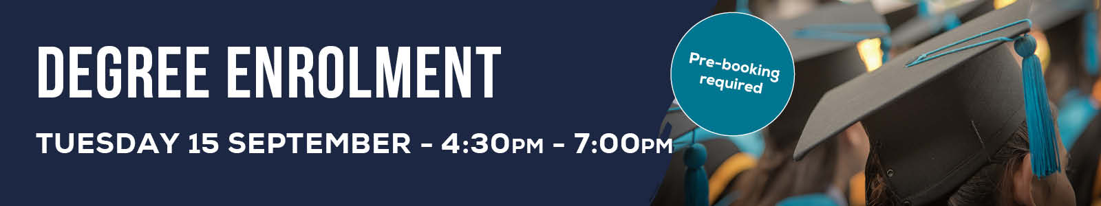 Degree Enrolment Evening 88144