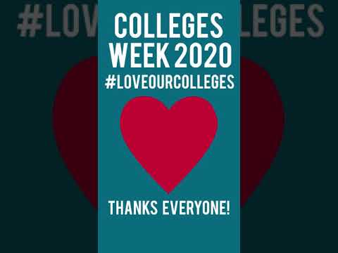 Thanks for a Great Colleges Week #loveourcolleges