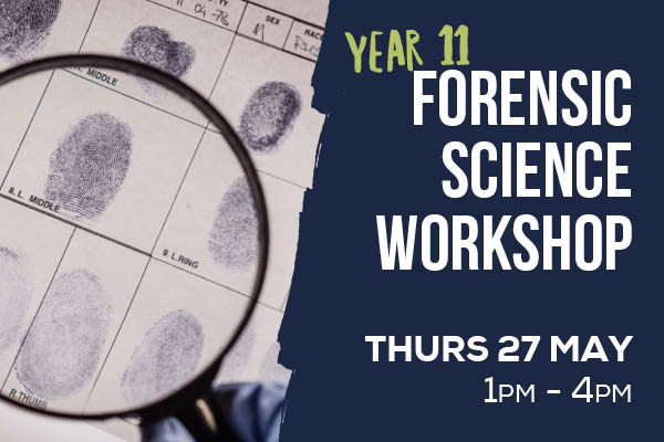 Yr 11 Forensic Science Workshop - 93257