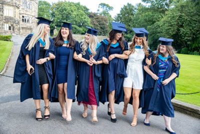 Female group of graduates 400x267 - Craven College celebrates its graduates’ success alt