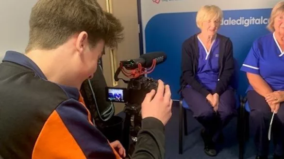 Media Students Create Movie Magic for the Airedale NHS Foundation Trust - 140694