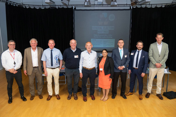 Hustings at Craven College