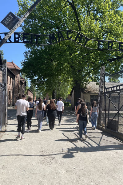 Year 1 Public Services Students visit to Auschwitz