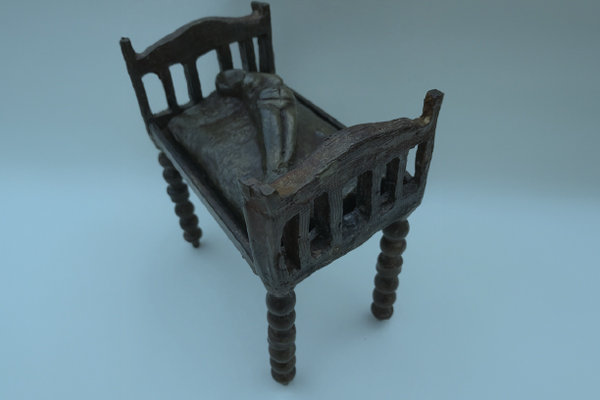 Carole Griffiths Wax to Bronze Sculpture