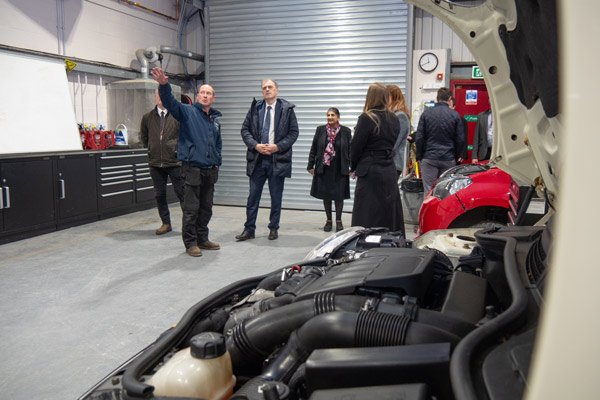 Rt Hon Sir Julian Smith MP visit to Craven College