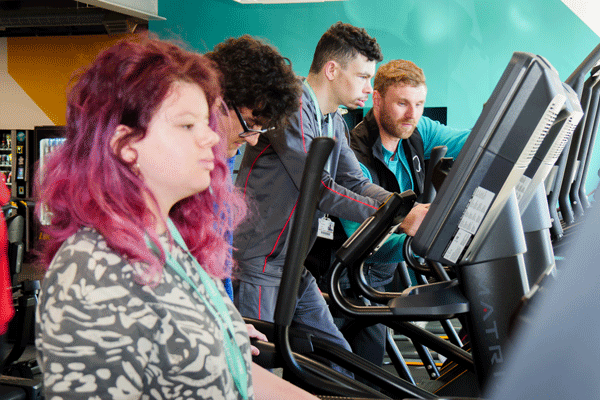 Foundation Learning Gym visit